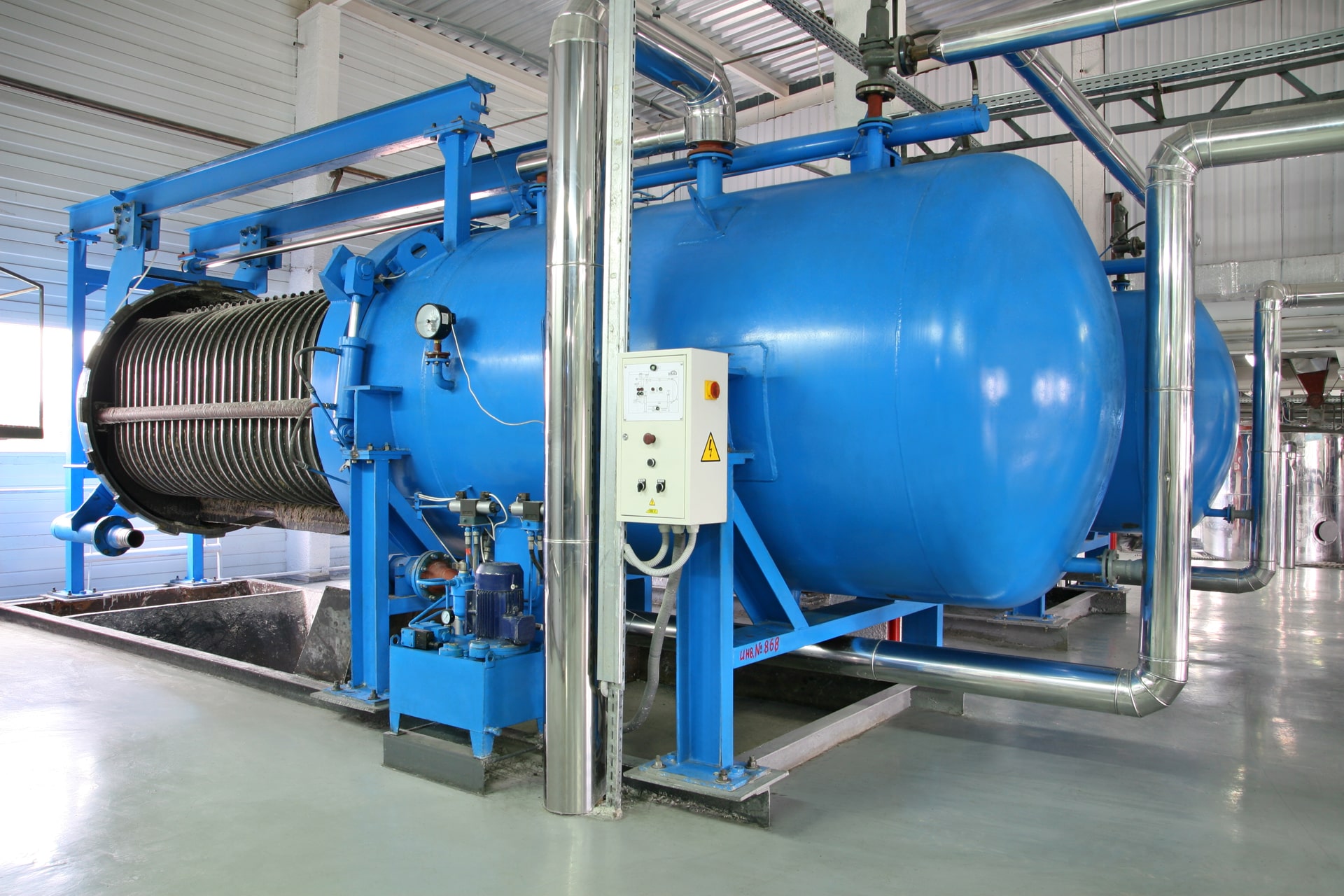 Фильтры напорные пластинчатые